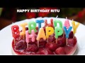 Ritu Birthday Song - Cakes  - Happy Birthday RITU