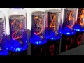 IN-8 Blue Dream Nixie Tube Clock Demo #1