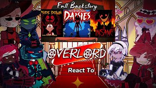 Famous Overlord react to Upside down ‖Insane ‖Human backstory ‖Hazbin Hotel S²‖remix ‖Gacha Life 2 Net Worth