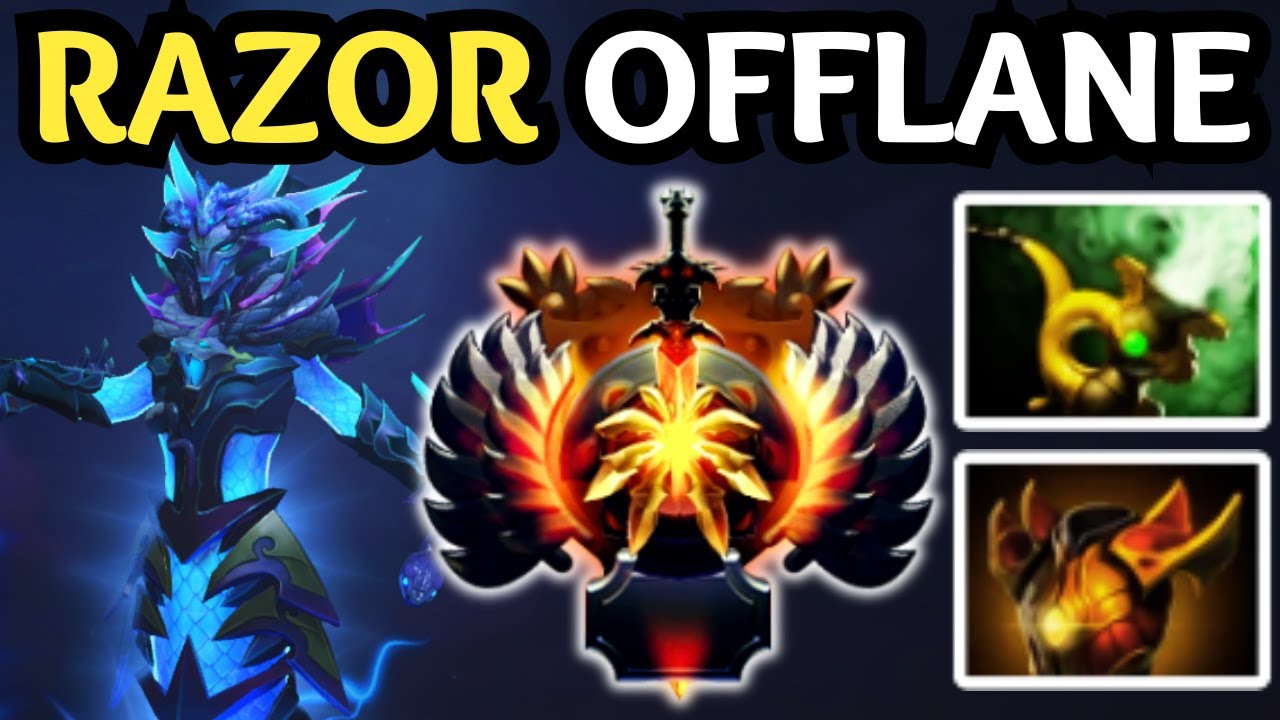 🔥 RAZOR OFFLANE — UNSTOPPABLE WITHOUT GREAVES | DOTA 2 GAMEPLAY 🔥