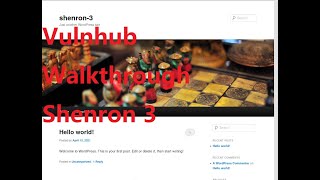 Cyber Security | Ethical Hacking | Pentesting Lab | Vulnhub |  Walkthrough | Shenron 3