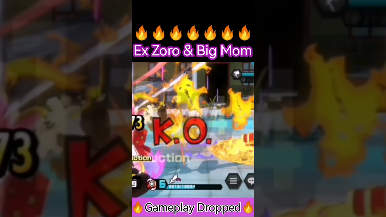 😈😈🔥ONI ZORO AND BIG MOM GAMEPLAY OPBR 
