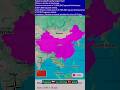 Russia vs China size #comparison #map #shorts