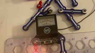 Snap Circuits Stem: Double Switching Ammeter