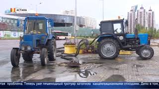 Потоп в Астане: ожидается очередная волна сильного дождя