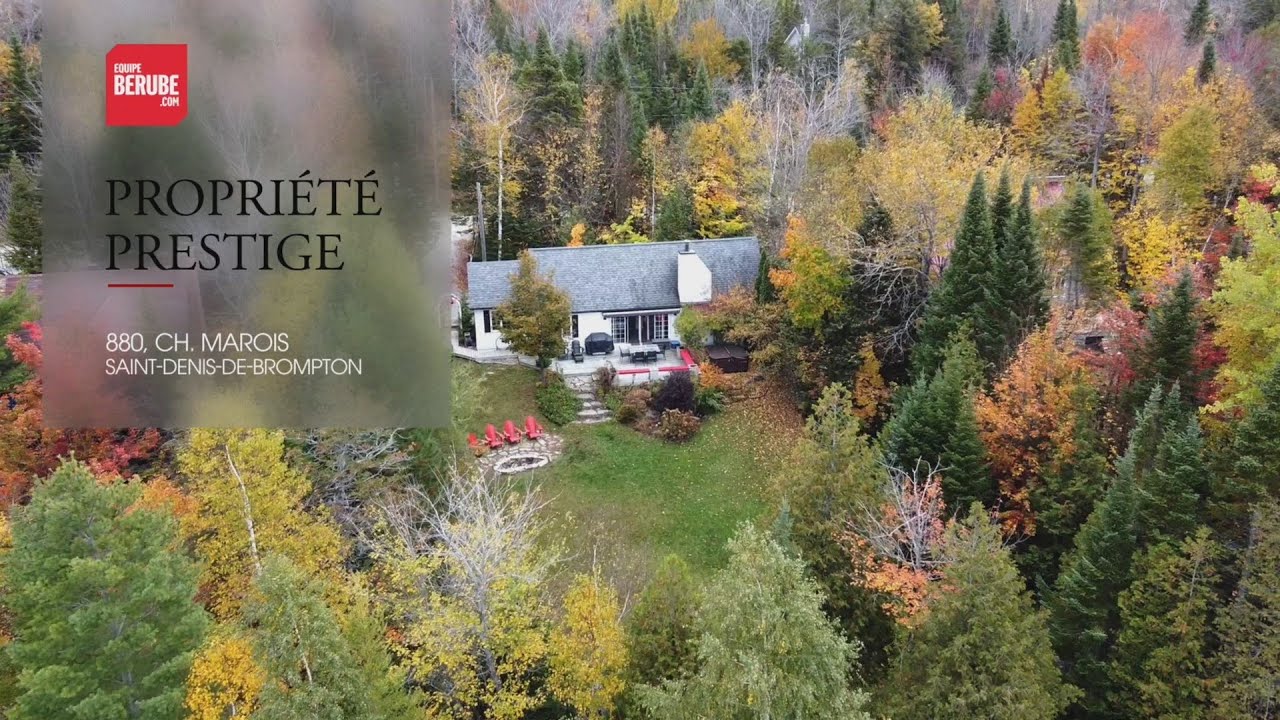 *VENDUE* 880, chemin Marois, SaintDenisdeBrompton, Québec, Canada