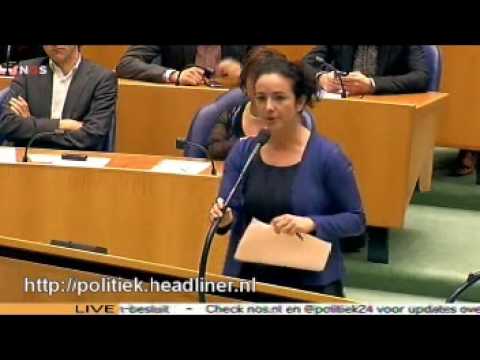 Halsema mag geen vraag stellen en wordt boos op de voorzitter