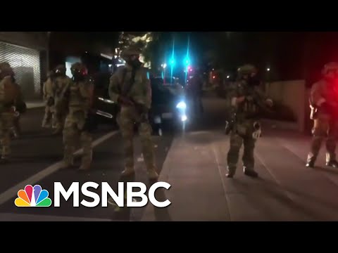Wheeler: Unidentified Feds Detaining Protesters Are 'Making Things Worse' | The 11th Hour | MSNBC