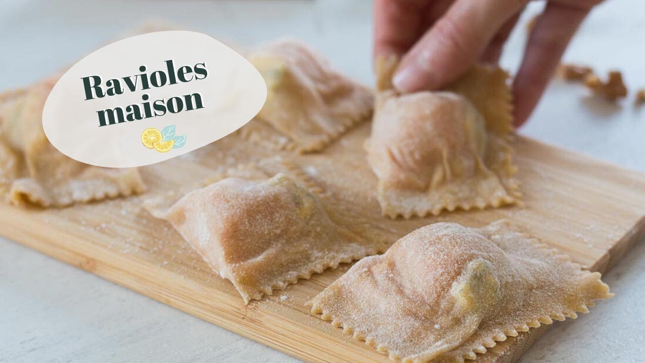 Pâte à raviolis et ravioles maison (+vidéo)