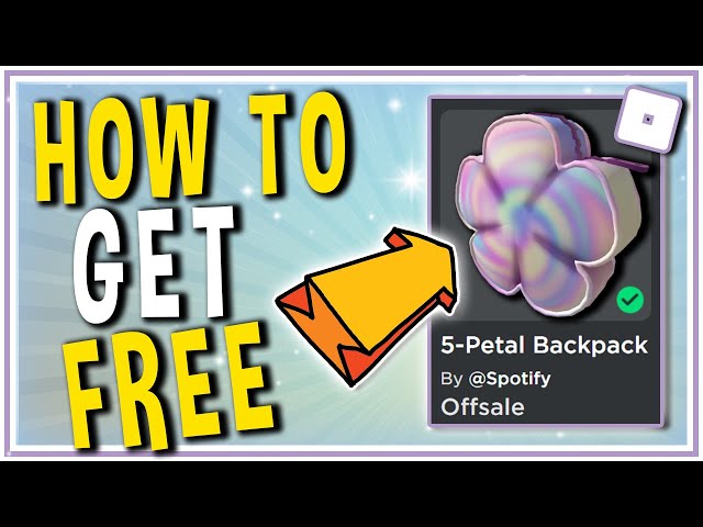 How To Get ALL FREE Items Spotify Island (Roblox) - Floating Boombox,  5-Petal Backpack & 2 Emotes 