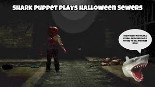 SB Movie: Shark Puppet plays Halloween Sewers!