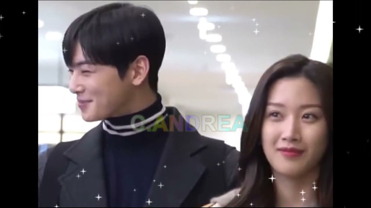 WHENEVER CHA EUN WOO with MOON GA YOUNG Moments - ShinShin Couple Moments -