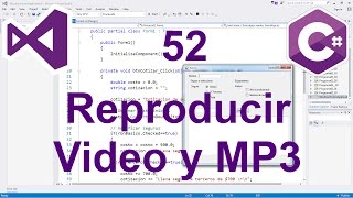 Windows Forms C# Programming 52 --- Play Video and MP3 screenshot 4