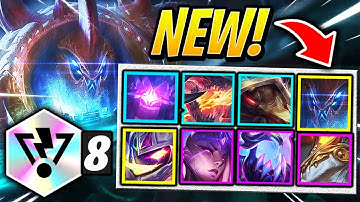 THE 8 THREAT DREAM TEAM?! - SET 8 Teamfight Tactics TFT Champions Reveal PBE Gameplay Guide