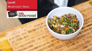 One Pot Super HEARTY Lentil Mushroom Stew | Vegetarian Meals