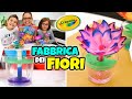 LA FABBRICA DEI FIORI CRAYOLA: Come Fare Fiori Colorati Incredibili