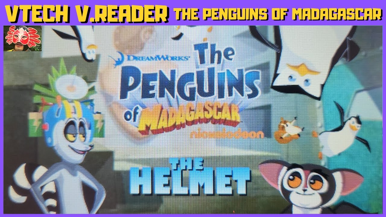 The Penguins of Madagascar The Helmet Story (VTech storio vreader