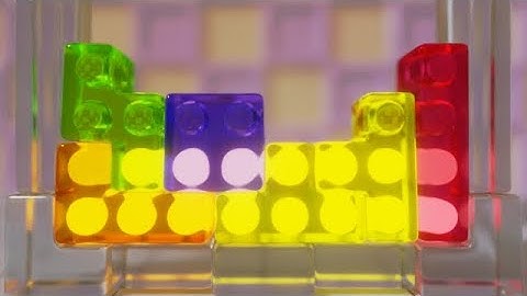 Softbody Tetris with Lamp 5