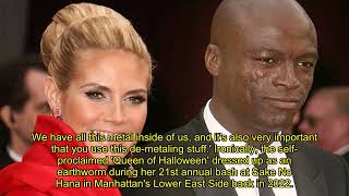 Heidi Klum Is Starting Her First Ever Worm And Parasite Cleanse Three Years After That Hall