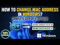 How to Change MAC Address in Windows 11/10 (100% Working) #ChangeMACAddress #MACAddress #SpoofMAC