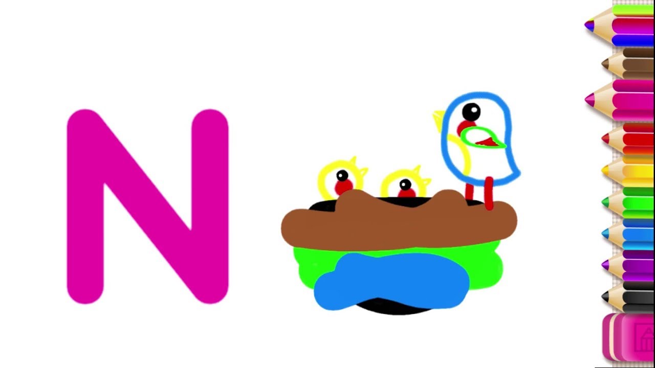 Drawing Alphabets and Coloring How To Draw abc Alphabets Draw the