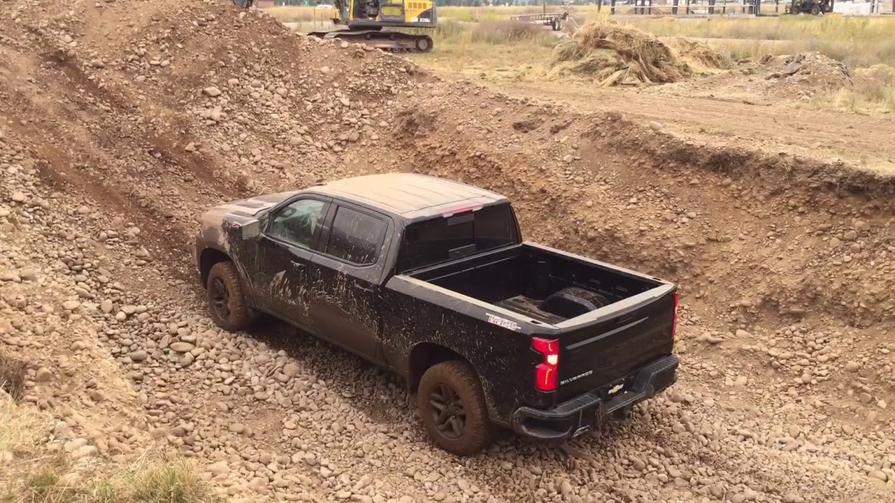 How Good Is The New 2019 Chevy Silverado Z71 Trail Boss Offroad Mud Ruts And Guts In Alpine Idaho