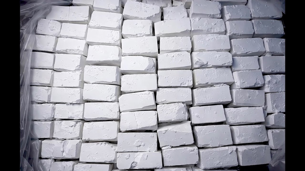 CRUNCHY CRISPY UNPOLISHED FRESH GYMCHALK BY @MaggieX_asmr 