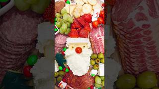 Easy Santa Charcuterie Board!