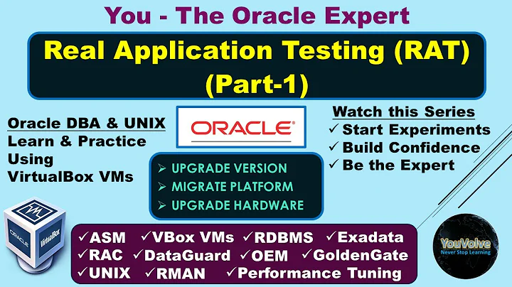 Oracle Real Application Testing (RAT) - Step By Step Tutorial for DBAs - (Part-1)