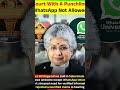 Court ka Punchline 😲|WhatsAppUniversity Not Allowed ❌ |SabarimalaCase Big Statement