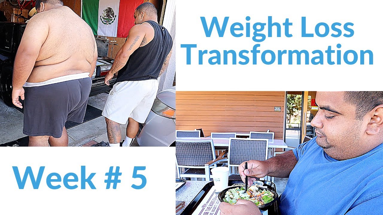 Weight-Loss Transformation | Weigh In + Healthy Fast Food Meal Choice