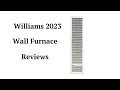 HvacRepairGuy 2023 Williams Brand Wall Furnace Reviews