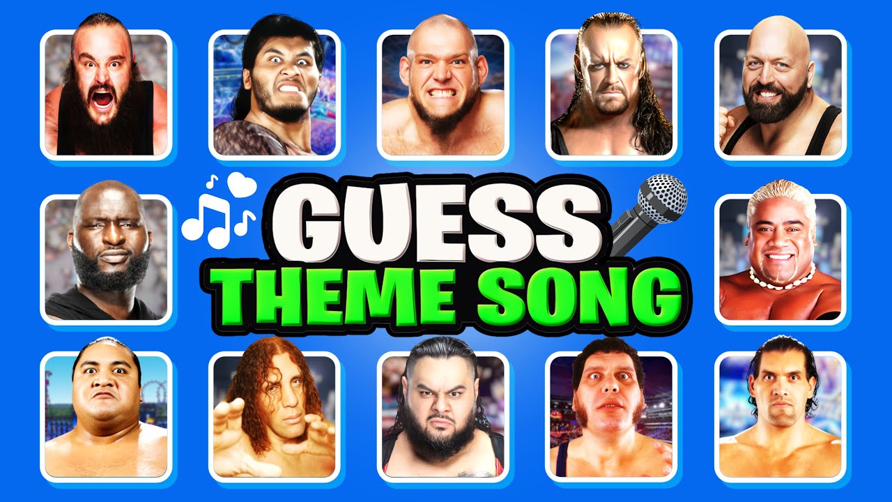 Сможете ли вы узнать самых высоких рестлеров WWE по их песням? 🎶💪 | Гигант Гонсалес, Биг Шоу, Омос