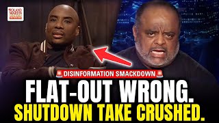 Beyond Idiotic. Roland Tears Down Charlamagne’s Shutdown Misinformation.