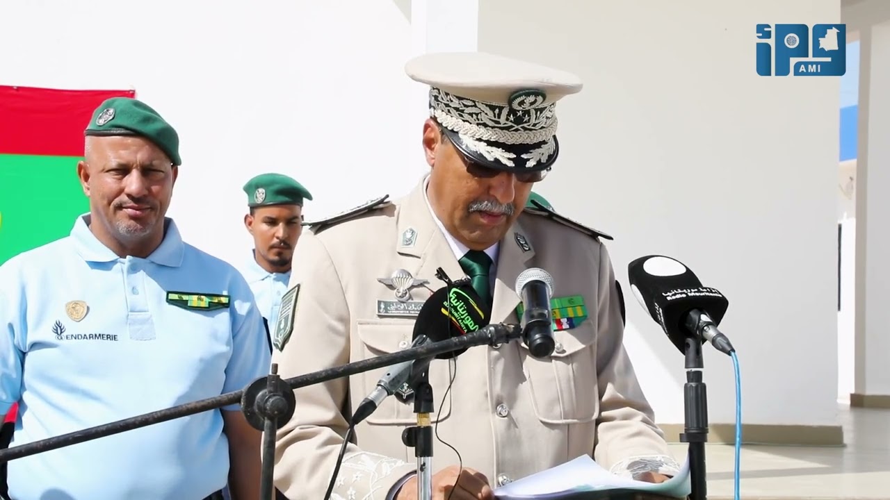 كلمة قائد أركان الدرك الوطني خلال تدشين ثكنة مجموعة الأمن والتدخل التابعة للقطاع