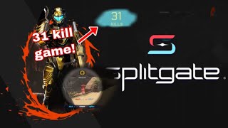 Splitgate Amazing Gameplay (31 Kills!)