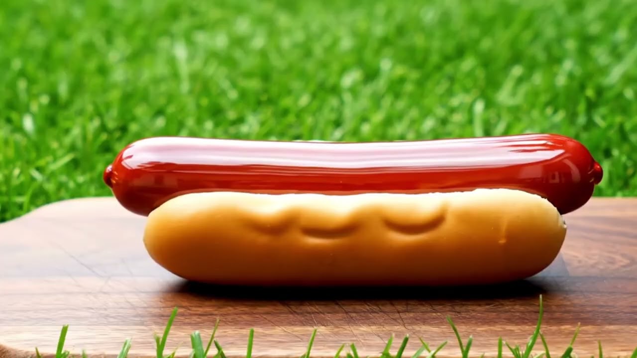 TitleCrystal Food ASMR Compilation | Glass Burger, Fries, Donut & Biryani [No Talking]