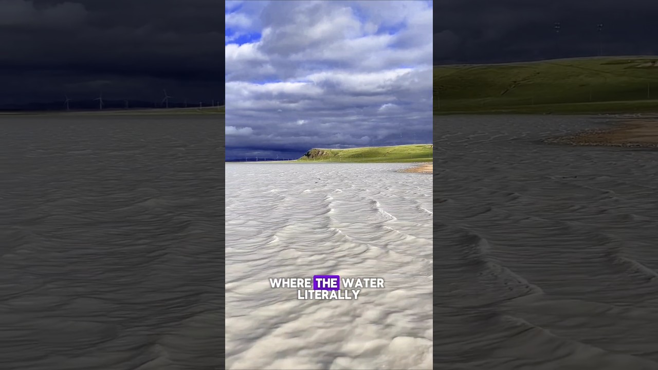 "Is This Lake Really Made of Milk? 🥛😱 | China’s Milk Lake Mystery"