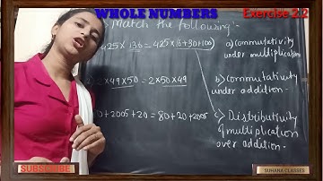 Q 7 Exercise 2.2 of WHOLE NUMBERS of Class 6 Maths NCERT#