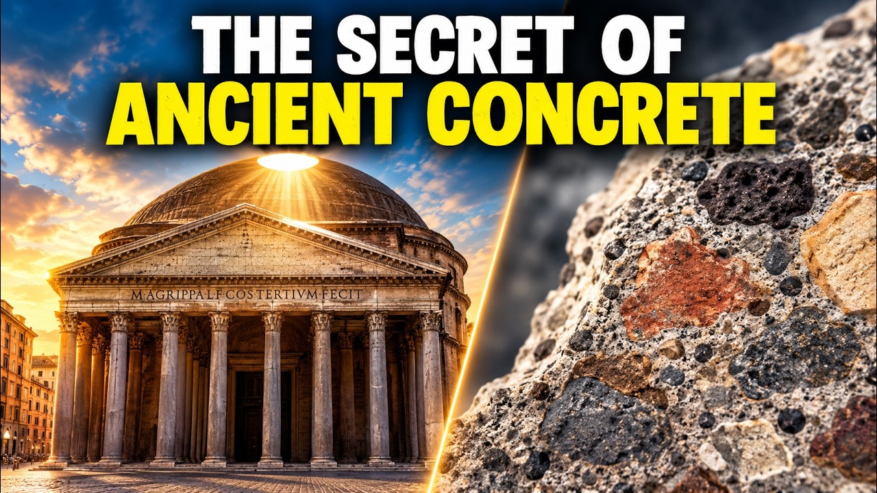 The Secret of Roman Concrete: Why It Lasted 2,000 Years - YouTube