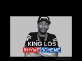 King Los - no option - lyric & rhyme scheme breakdown  (via AnSoR)