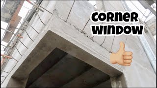 HOUSE BUILDING IN THE PHILIPPINES - EPISODE 106: CORNER WINDOW DONE