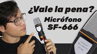 Micrófono SF-666 - El micrófono MÁS ECONÓMICO de internet