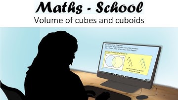 Calculating volume of cubes and cuboids Maths GCSE lesson (Maths - School)