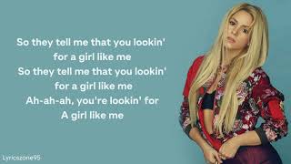 Black Eyed Peas, Shakira - GIRL LIKE ME (Lyrics)