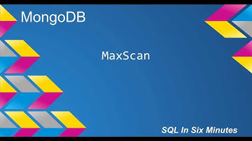 MongoDB: Max Scan