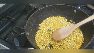 #انجح _طريقة#لعمل#الفشار_في البيت#و بدون ما_يحترق#بالزبدة_والسكر#How to make Butter popcorn at Home