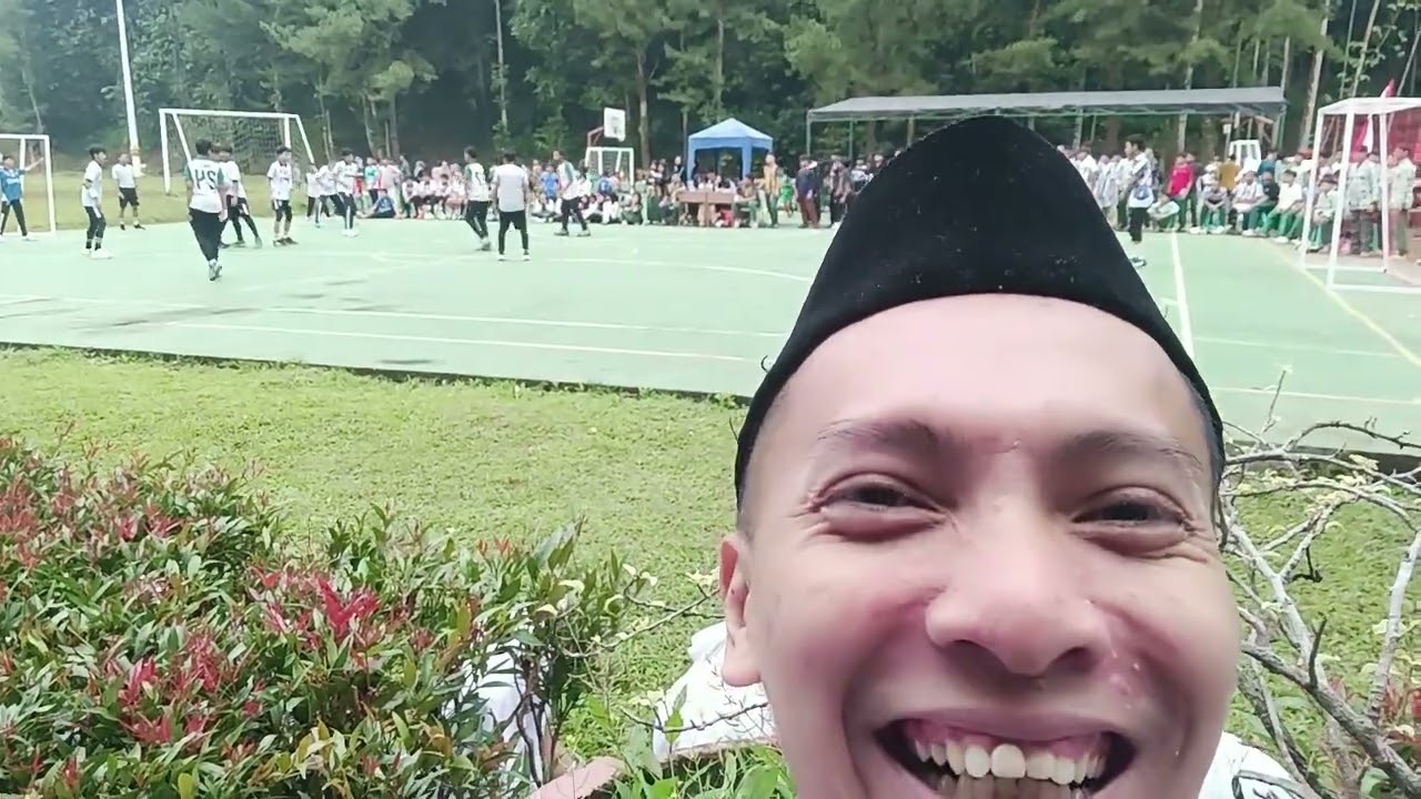 044 #solah_bageur #nonton #pertandingan #bola #tangan #handball