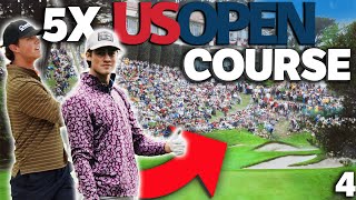This US Open Golf Course Is One Of The HARDEST We’ve Played… What Can We Score?