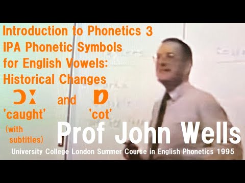 Prof John C. Wells_'Introduction'_3_'IPA Phonetic Symbols for Vowels ...